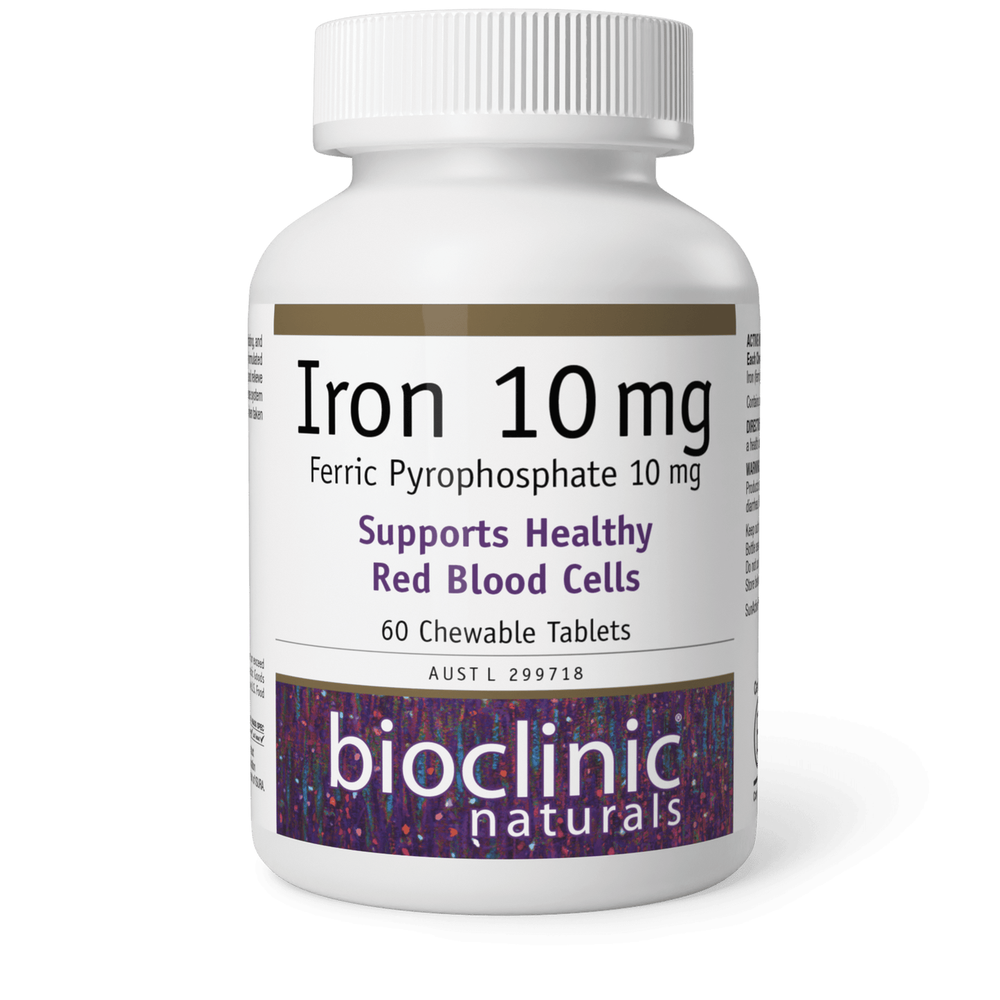BioClinical Naturals Iron Chewables