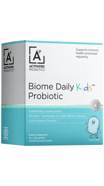 Activated Probiotics Biome Daily Kids 30's