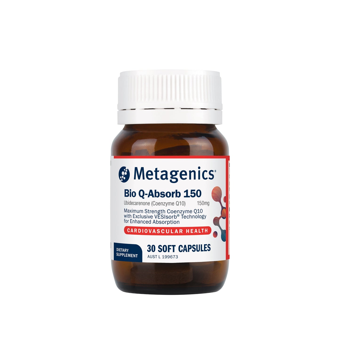 Metagenics Bio Q-Absorb 150 30 Capsules