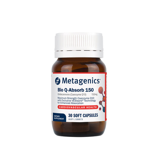 Metagenics Bio Q-Absorb 150 30 Capsules