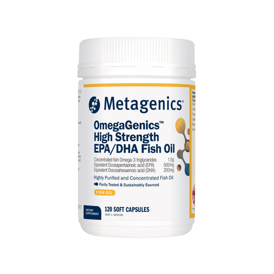 Metagenics Omegagenics EPA/DHA 120 Capsules