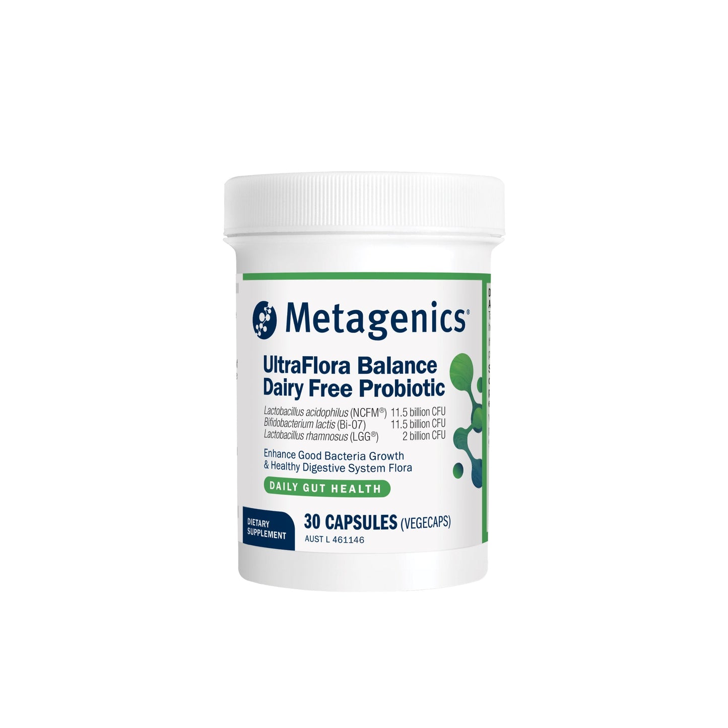 Metagenics UltraFlora Balance Dairy Free 30 Capsules