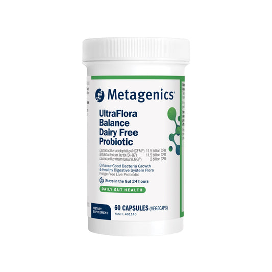 Metagenics UltraFlora Balance Dairy Free 60 Capsules