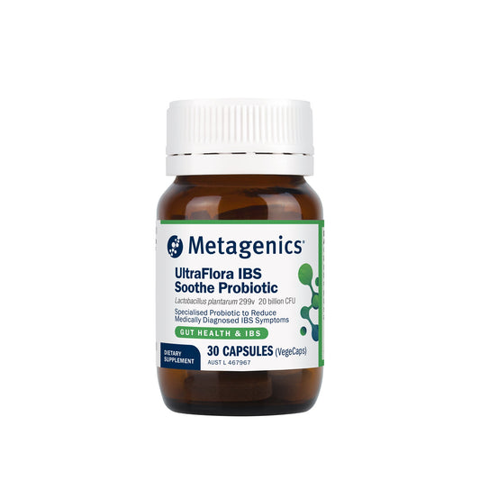 Metagenics UltraFlora IBS Soothe 30 Capsules