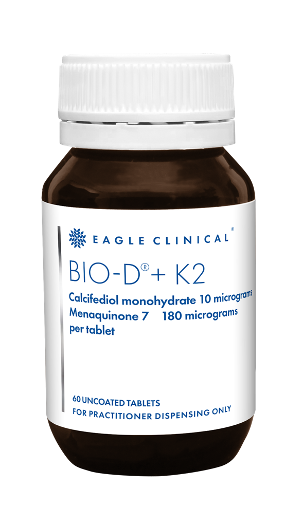 Eagle Clinical BIO-D + K2 60 Tablets